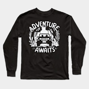 Adventure awaits Long Sleeve T-Shirt